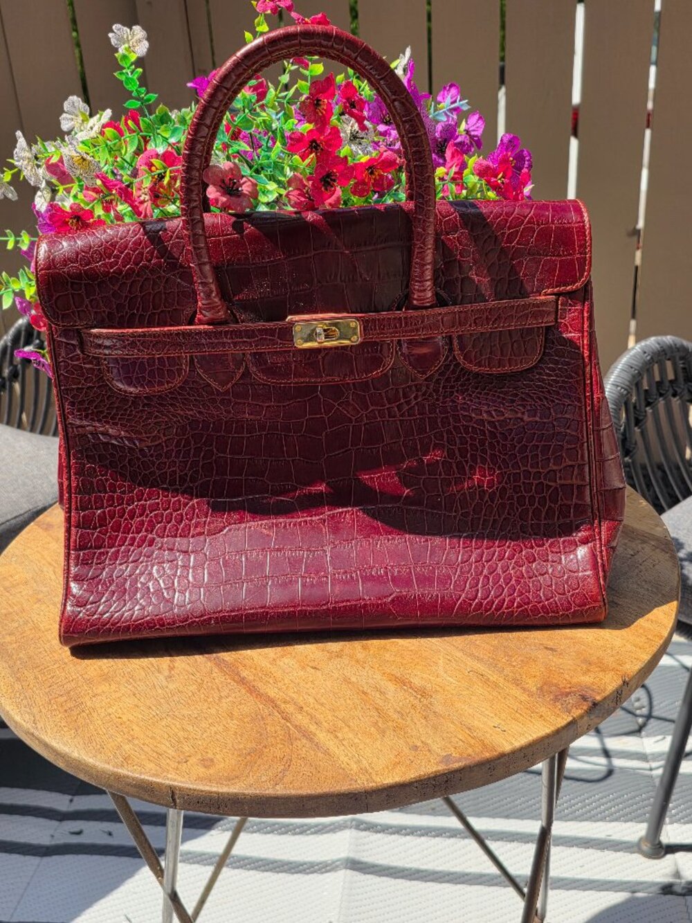 Genuine Leather satchel